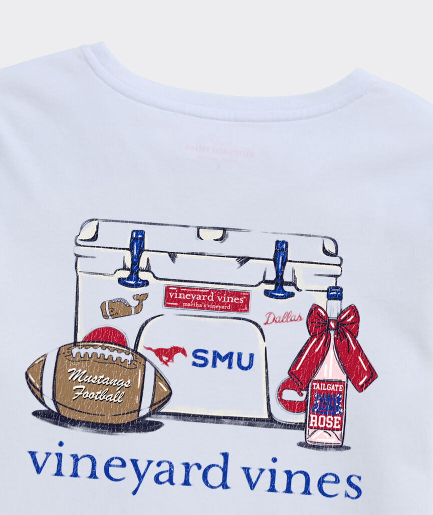 SMU Women's Tailgate Long-Sleeve Pocket Tee