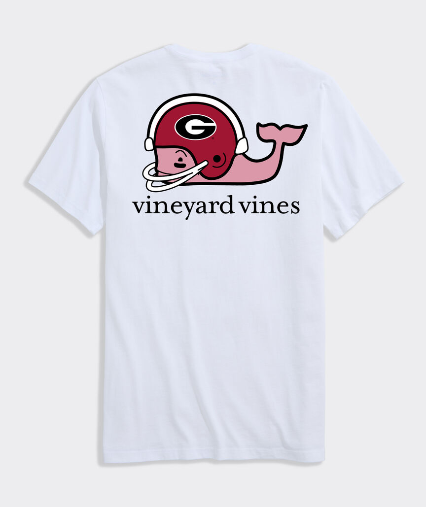 University of Georgia Football Whale Short-Sleeve Pocket Tee