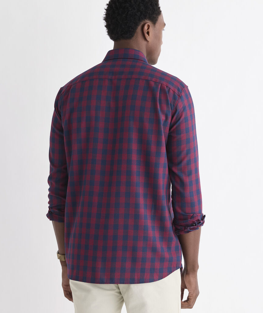 Performance Tech Twill Buffalo Check Shirt