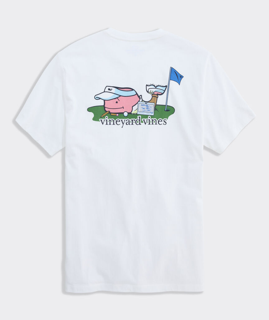 Golf Whale Short-Sleeve Pocket Tee
