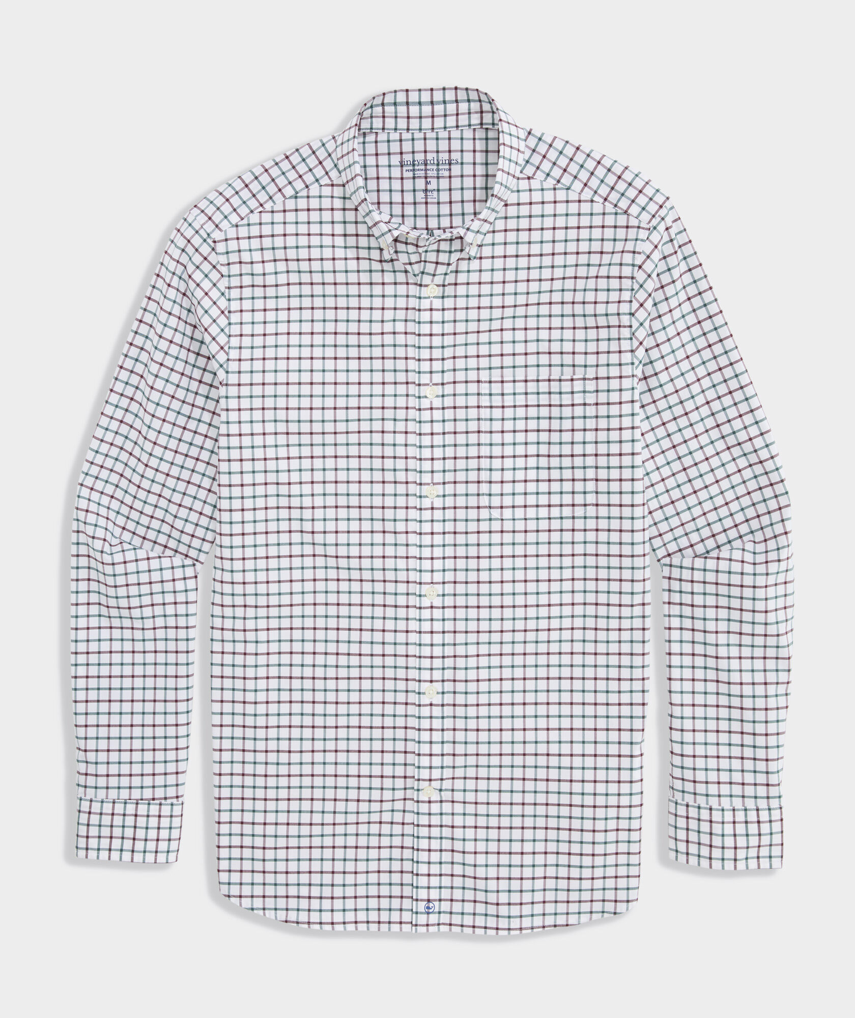 Quidnet Tattersall Performance Cotton Shirt
