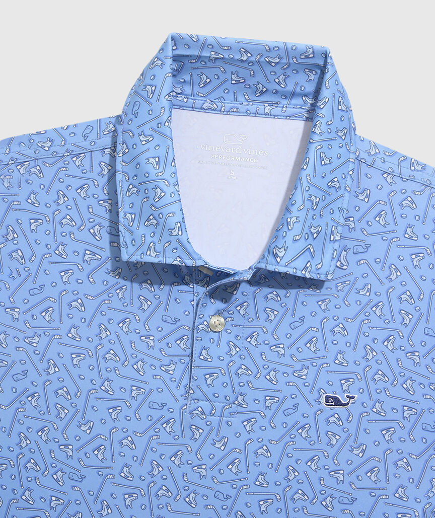 OUTLET Boys' Scattered Hockey Gear Performance Polo
