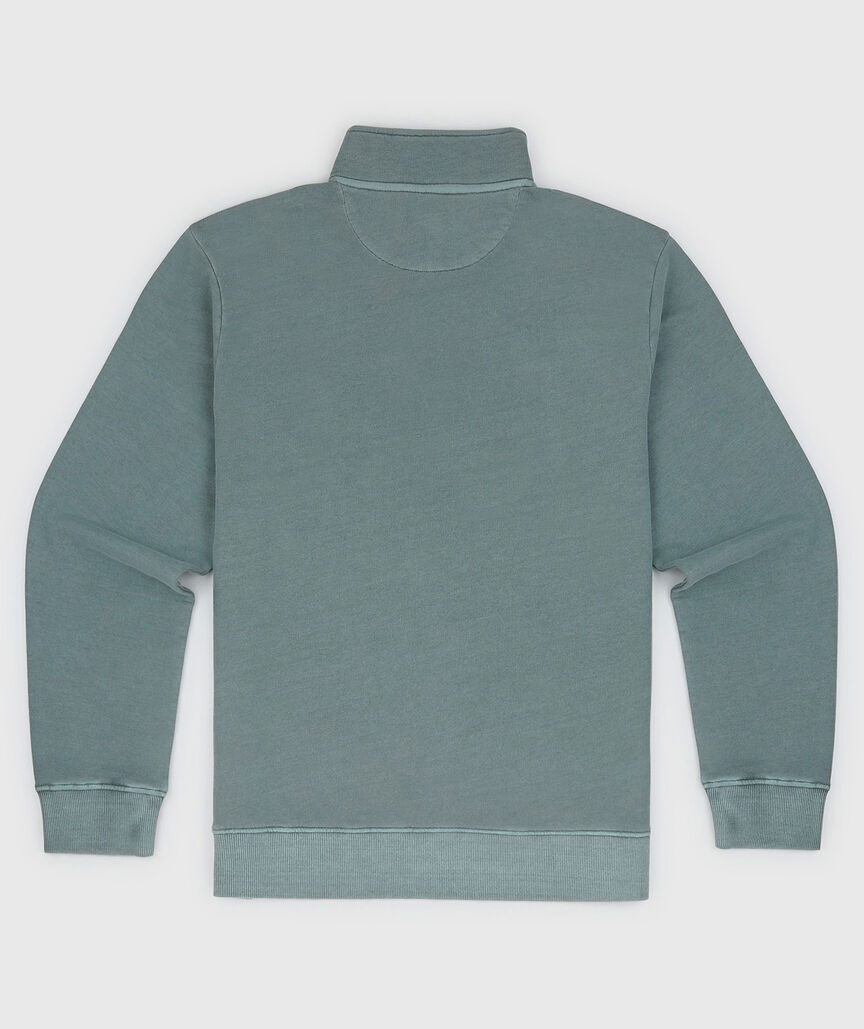 OUTLET Sunwashed Waffle Trim Half-Zip