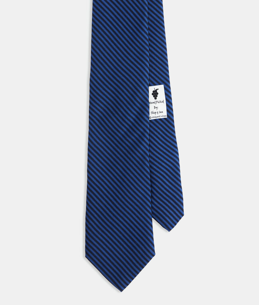 Striped Printed Tie