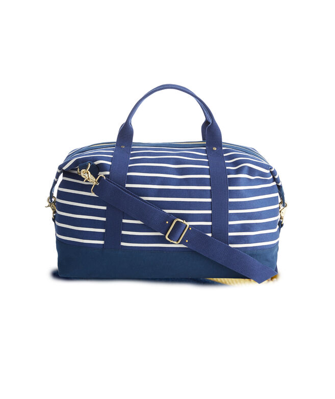 Shop Nautical Stripe Weekender Bag at vineyard vines