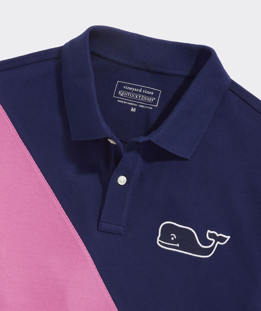 Kentucky Derby Pieced Polo