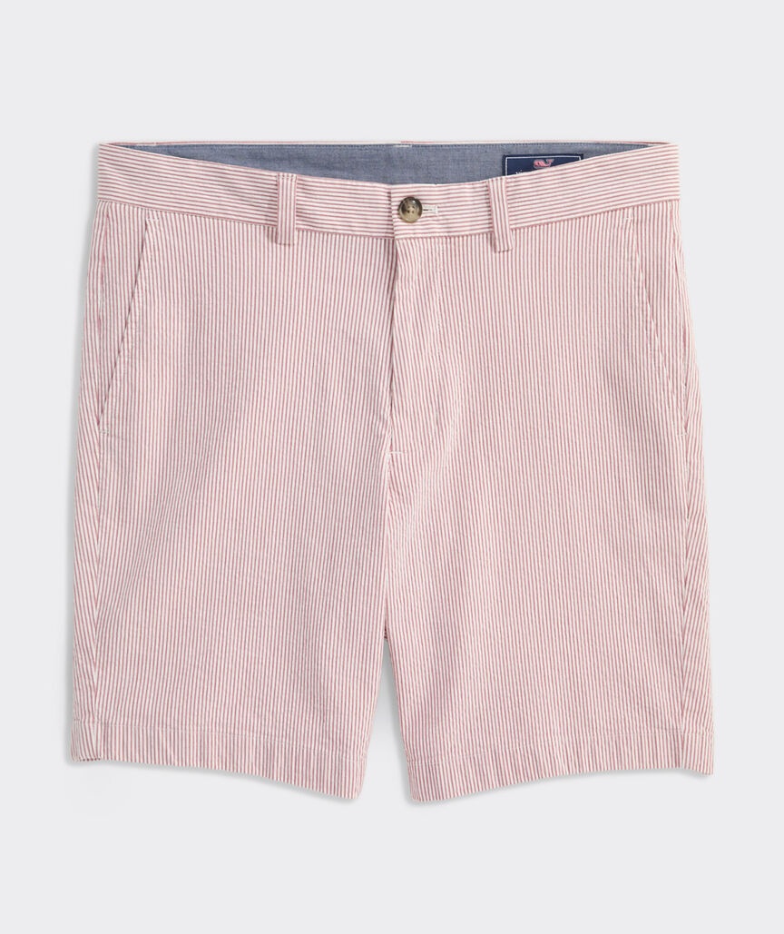 7 Inch Seersucker Breaker Shorts