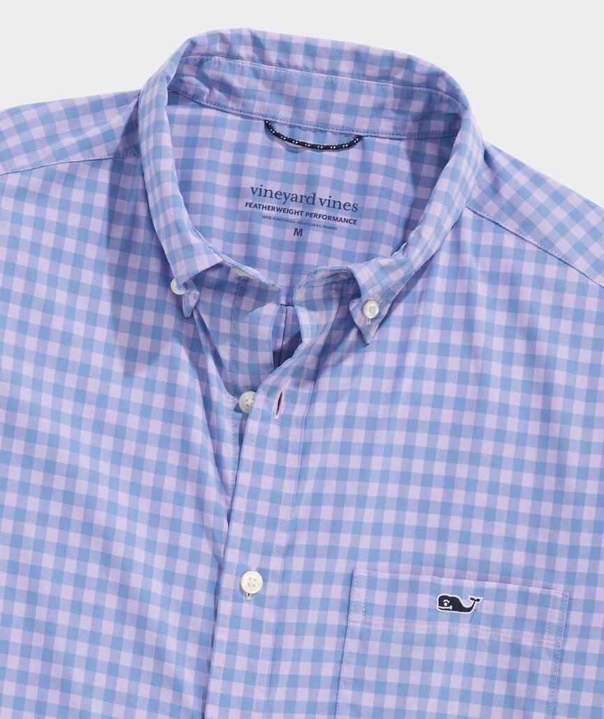 Performance Topsail Gingham Featherweight Shirt