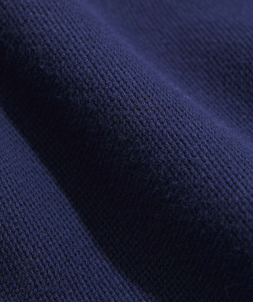 Bound Edge Pique Knit Blazer