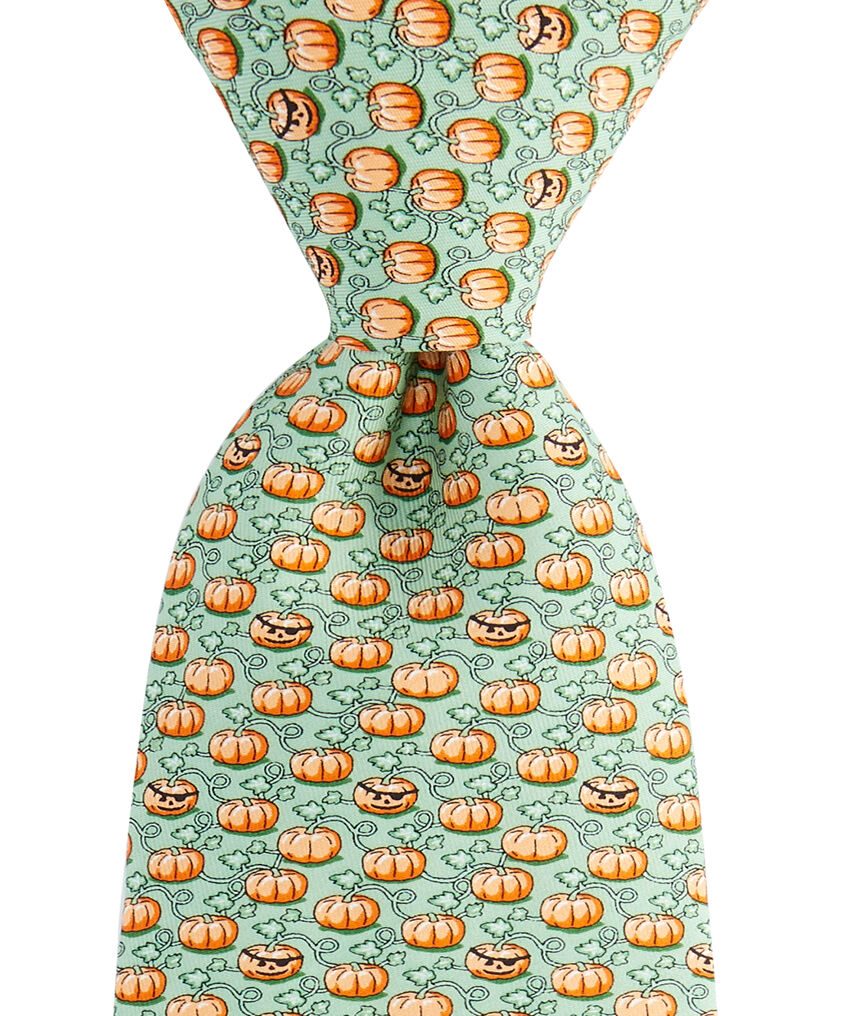 Boys Pumpkin Patch Tie