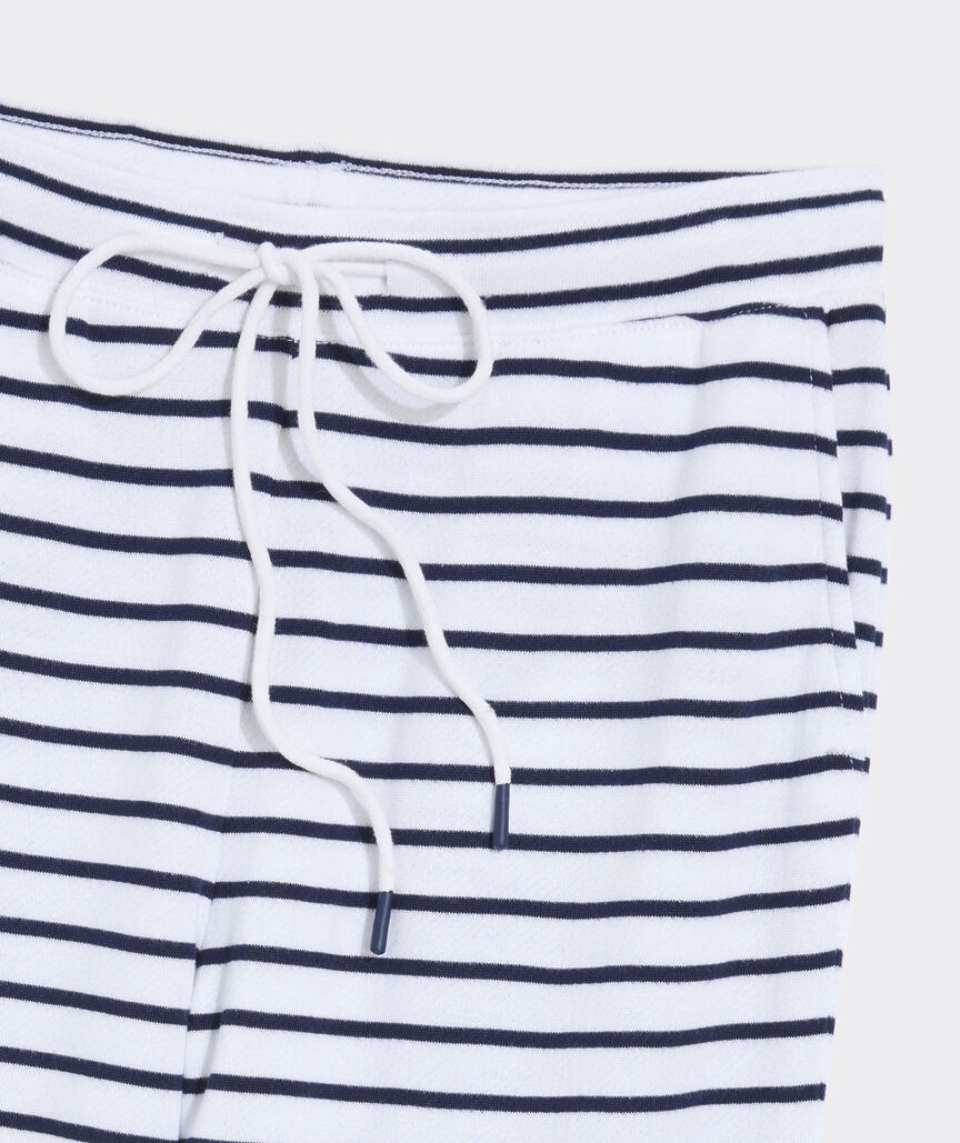 Beachy Terry Cropped Pants