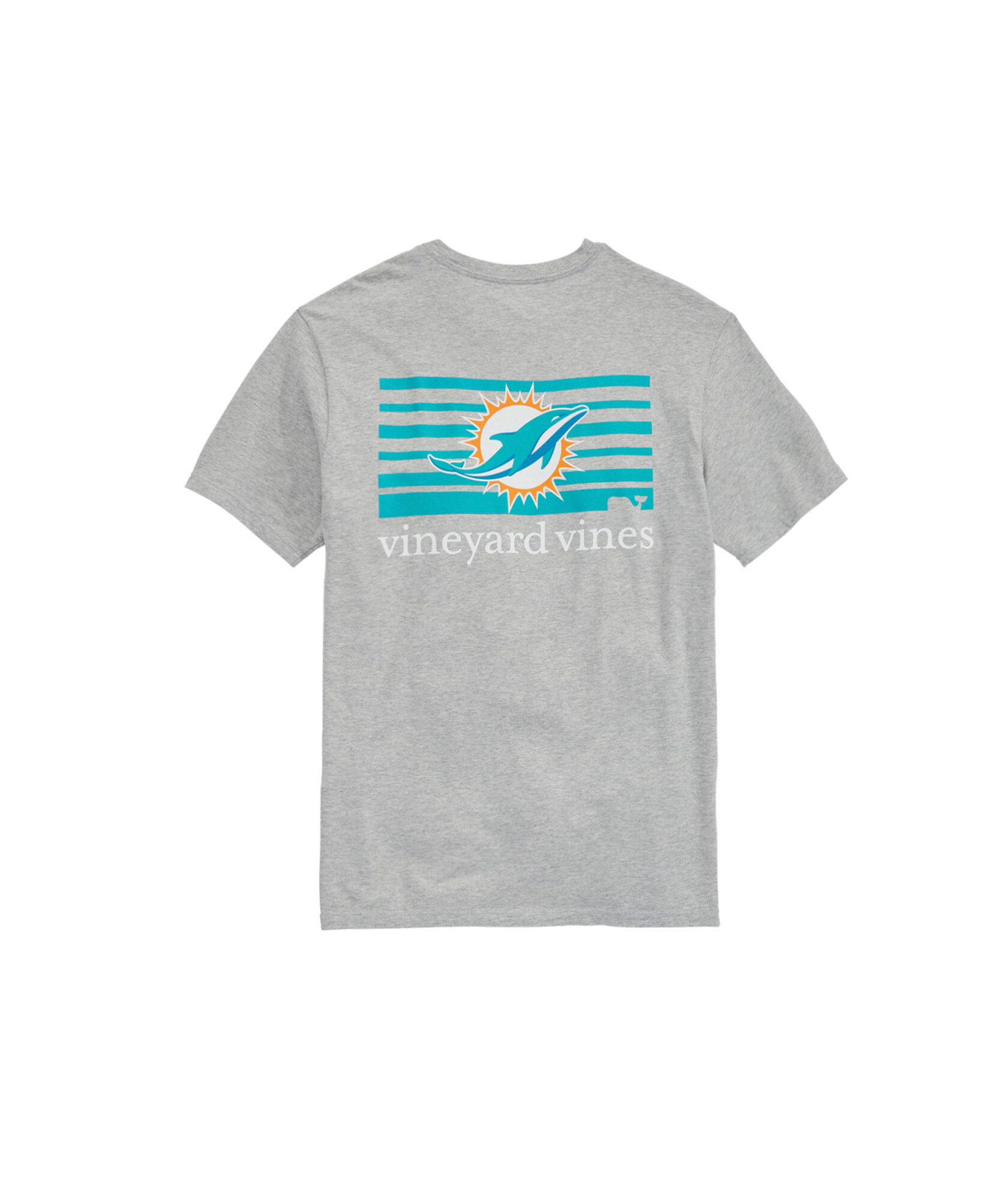 Shop Miami Dolphins Block Stripe T-Shirt at vineyard vines