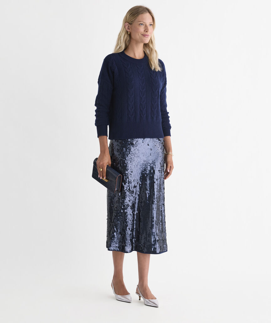 Lesley Sequin Skirt