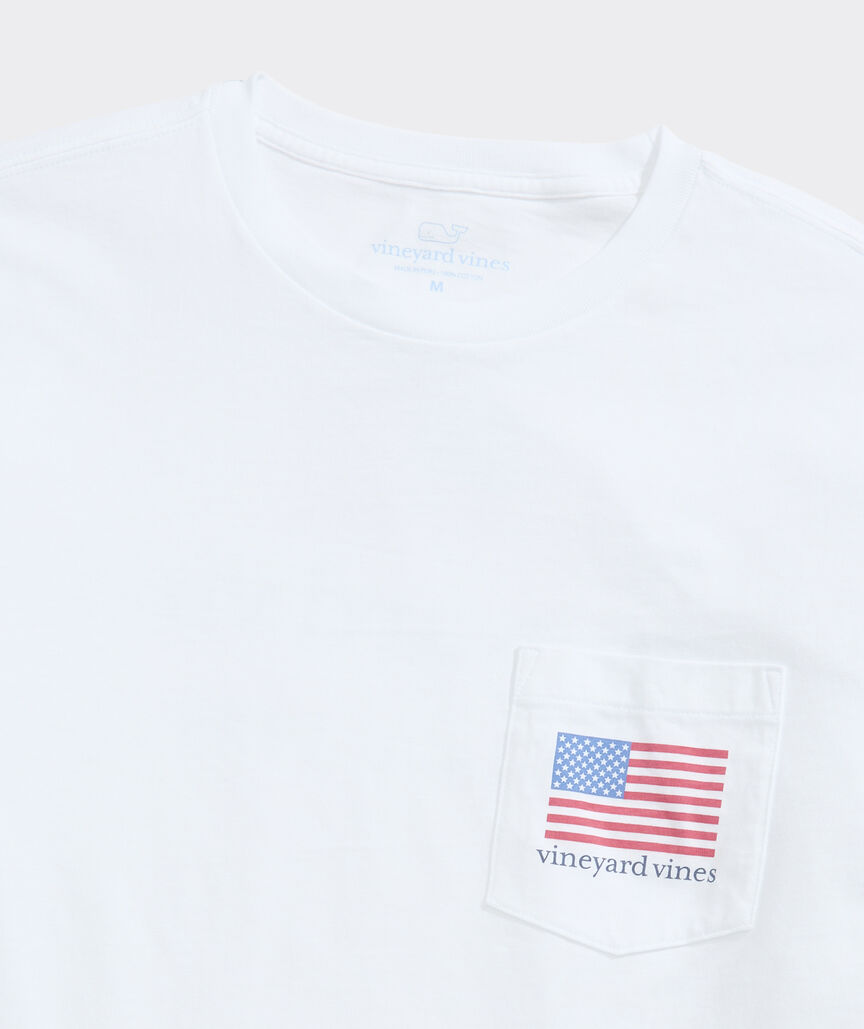 vineyard vines Americana Long-Sleeve Pocket Tee