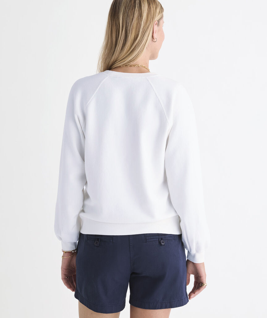 Surf Terry Appliqué Sweatshirt