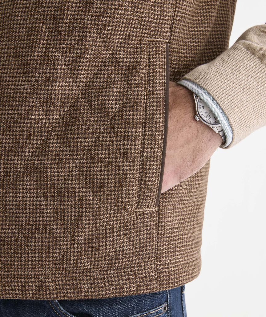 Houndstooth Dorset Quilted Vest