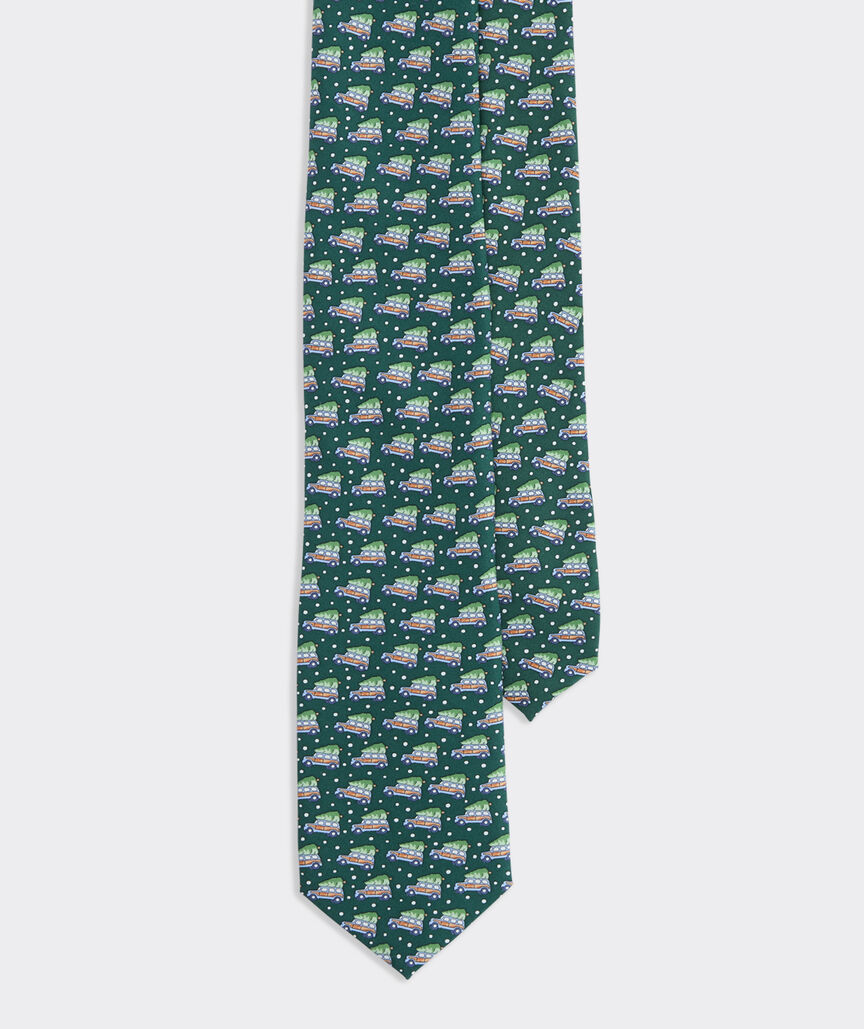 OUTLET Woody & Tree Silk Tie