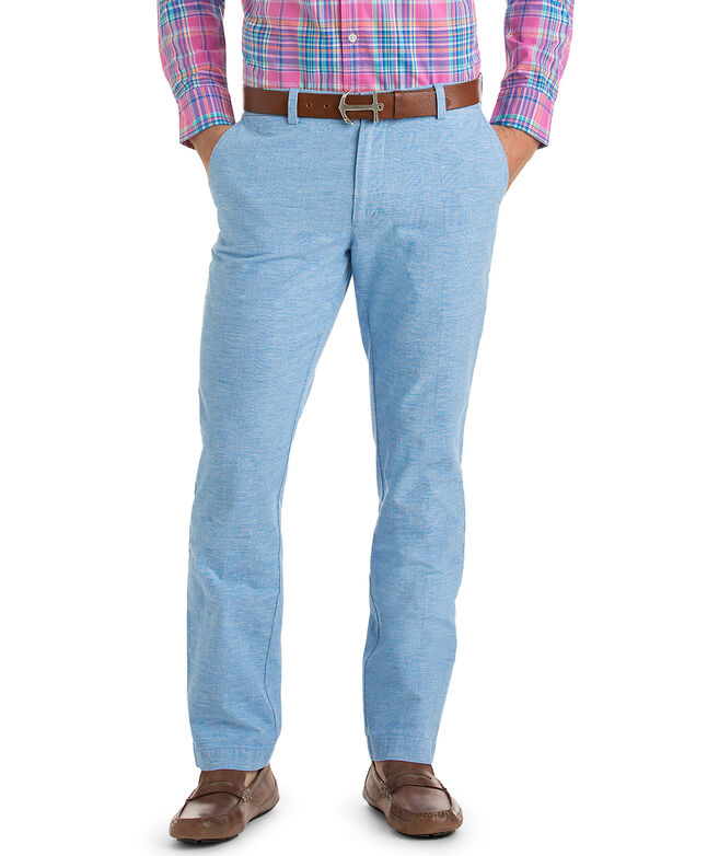 Shop Glen Plaid Cotton/Linen Breaker Pants at vineyard vines
