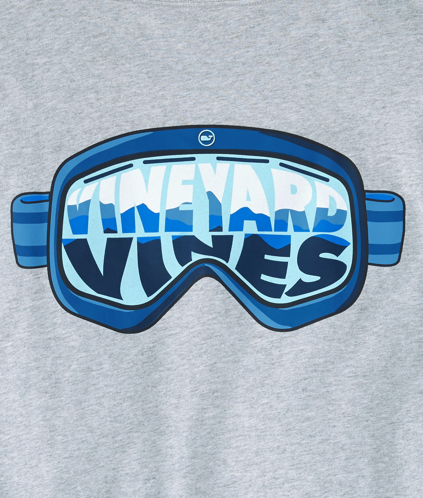 Long-Sleeve Ski Goggles Pocket T-Shirt