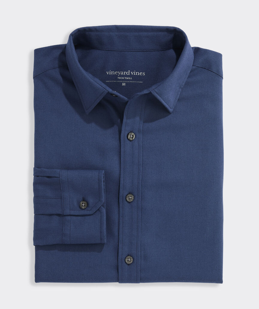 Performance Tech Twill Solid Shirt