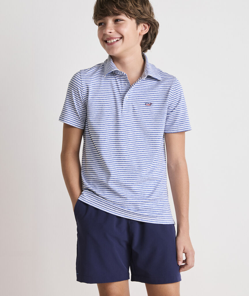 Boys' USA Whale Winstead Sankaty Polo