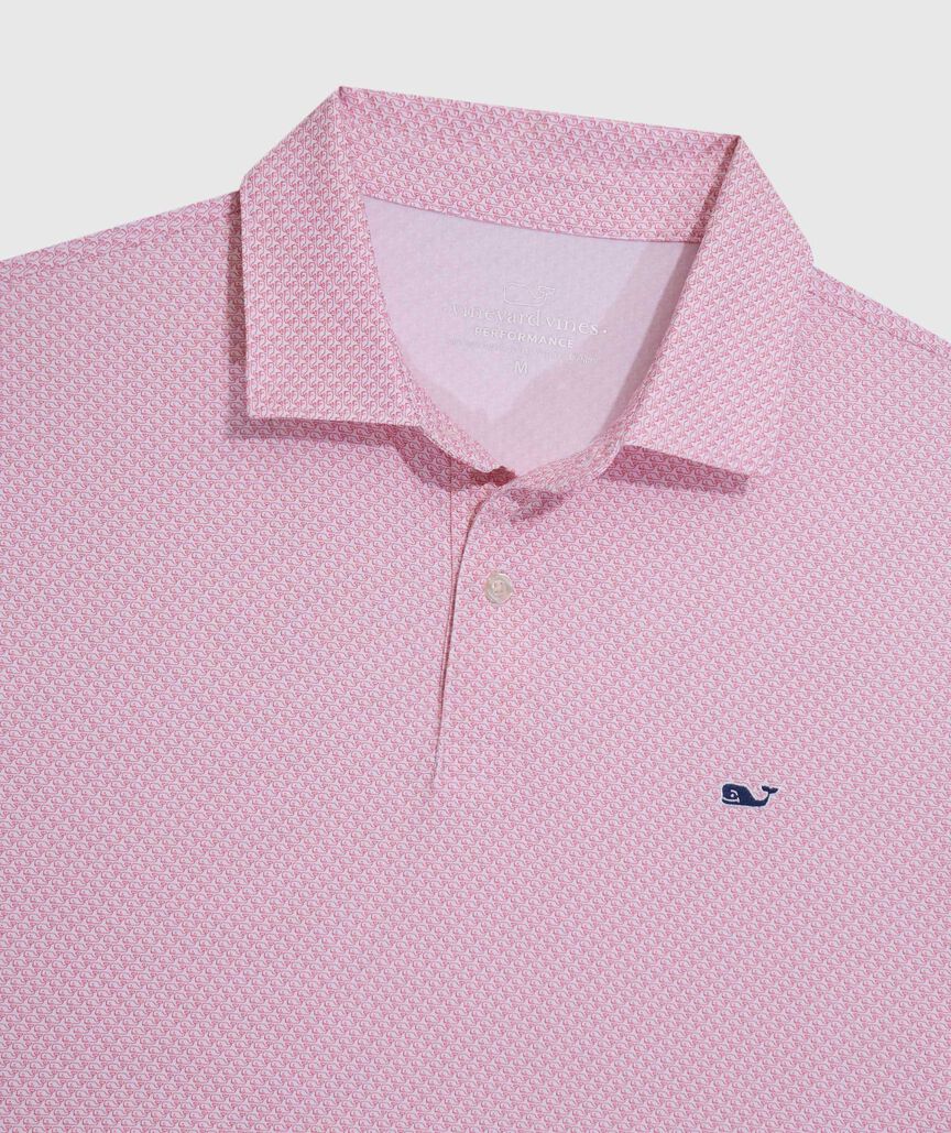 OUTLET Performance VV Whale Golf Polo