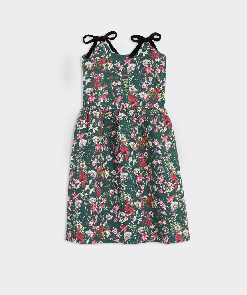 Girls' Bow Strap Dress
