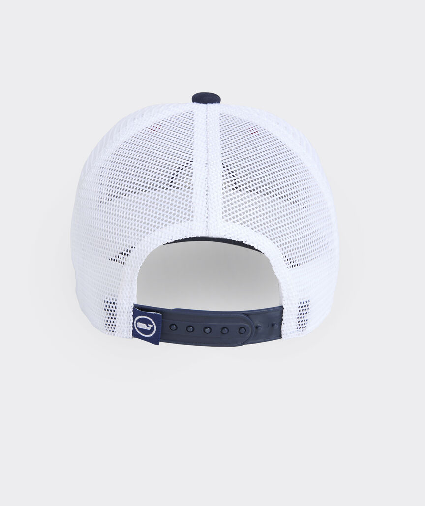 Boys' Performance Whale Dot Trucker Hat