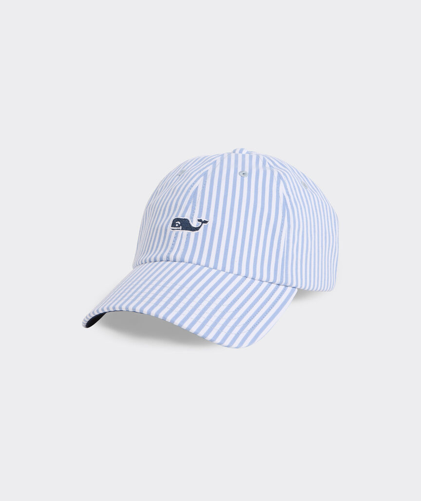 Harbor Seersucker Baseball Hat