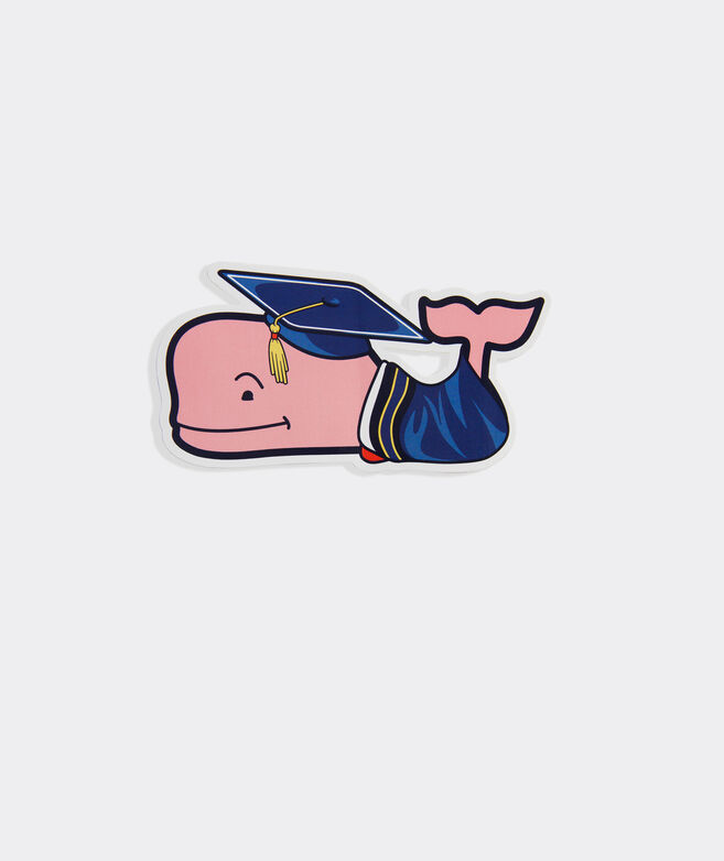 Graduation Whale Sticker