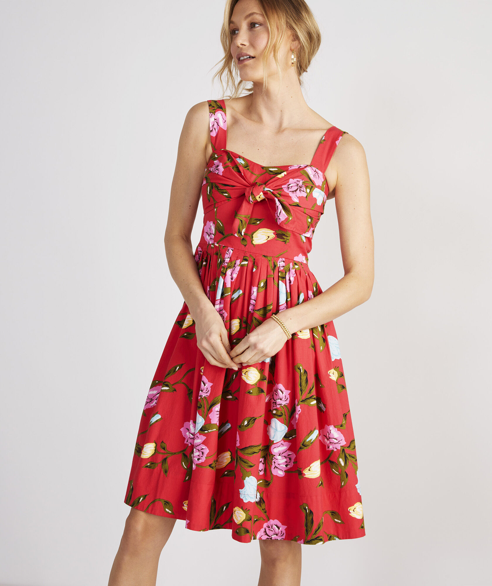Shop Kentucky Derby Tie Top Dress at vineyard vines