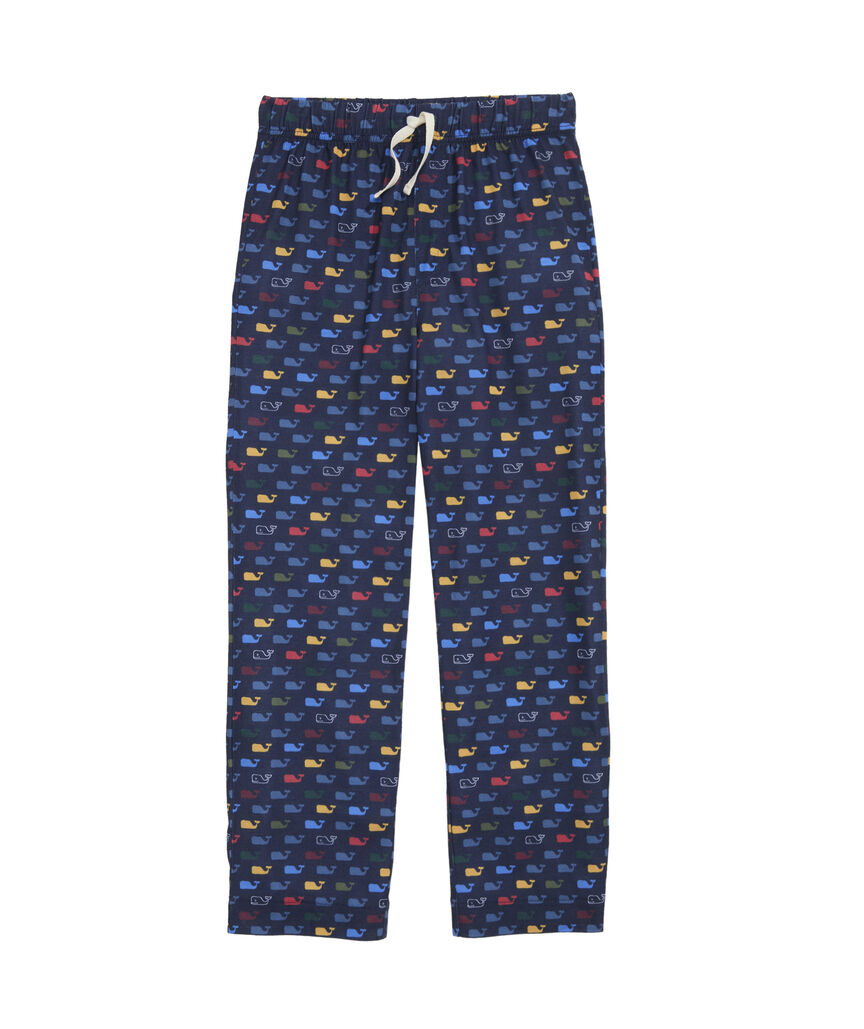 OUTLET Kids' Whale Multi Pajama Pants