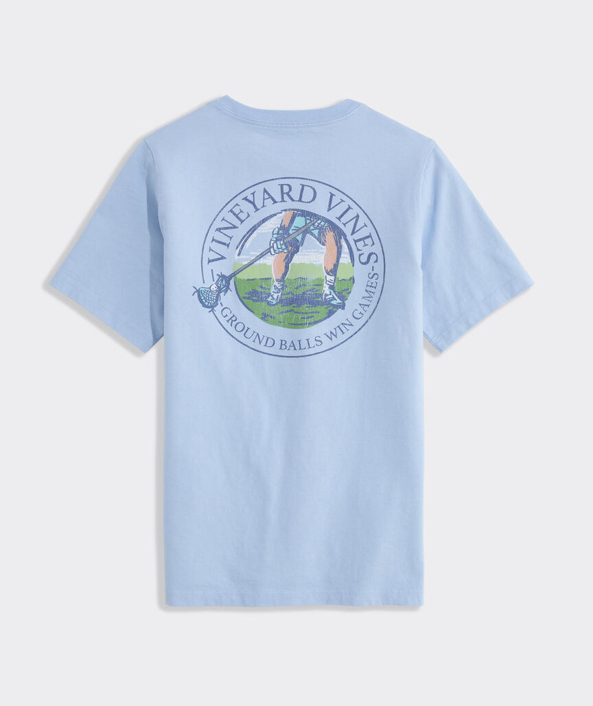 Boys' Score It Lacrosse Short-Sleeve Pocket Tee