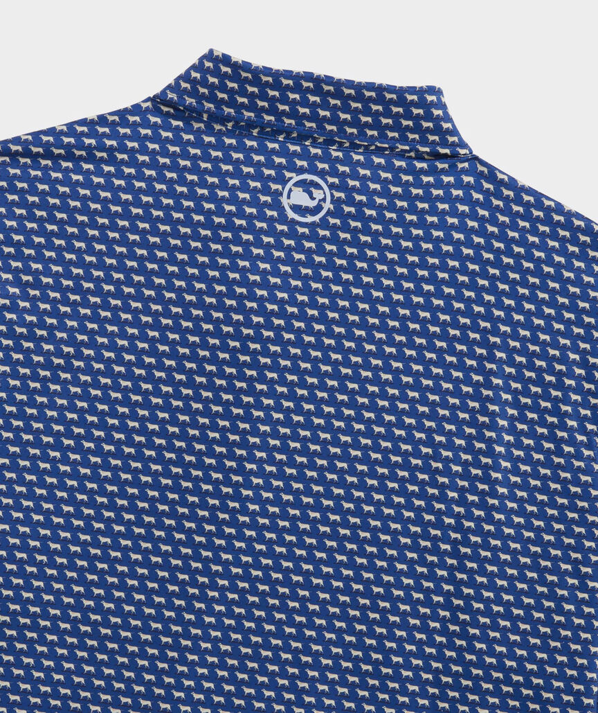 Big & Tall Printed Sankaty Polo