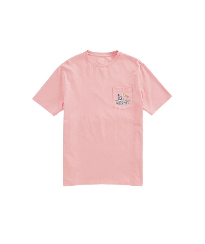 OUTLET Golf Chip 'n Sip Short-Sleeve Pocket Tee