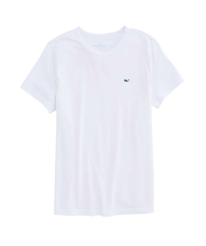 OUTLET Women's Sunwashed Whale Embroidered Short-Sleeve Tee
