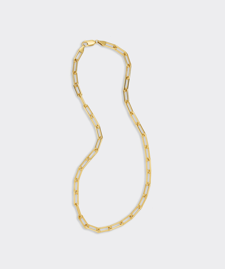 Colby Davis 18 Inch Paper Clip Chain