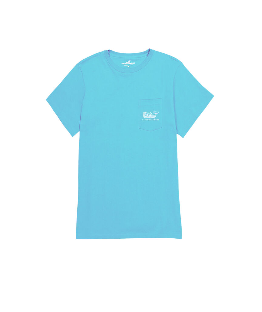 OUTLET Surfer Whale Short-Sleeve Pocket Tee