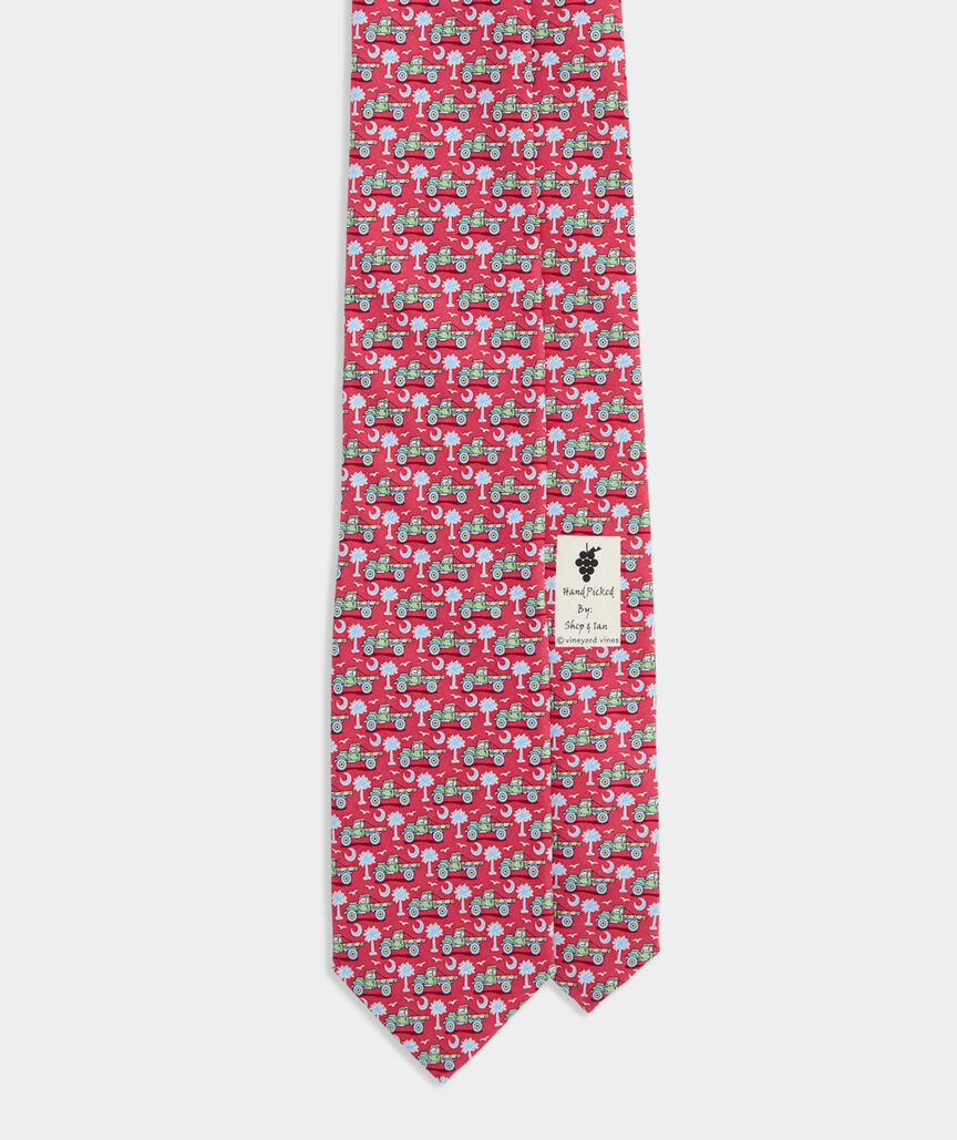 Lowcountry Truck Silk Tie