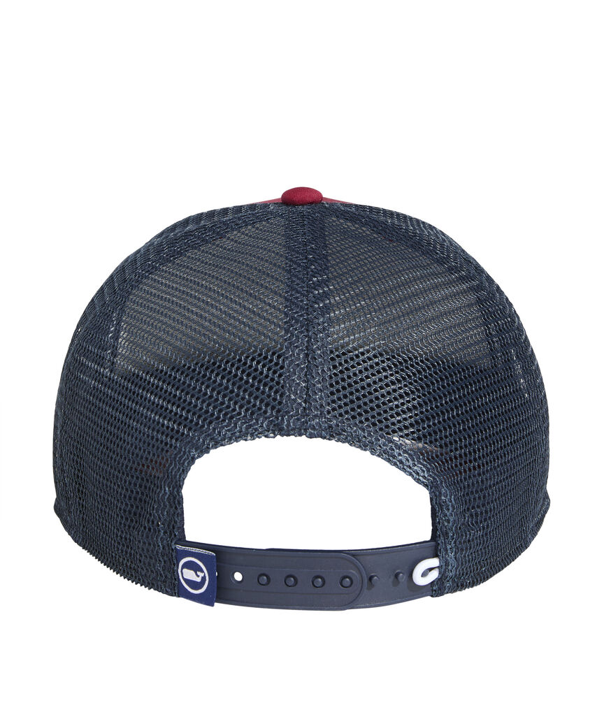 OUTLET Logo Box Patch Performance Trucker Hat