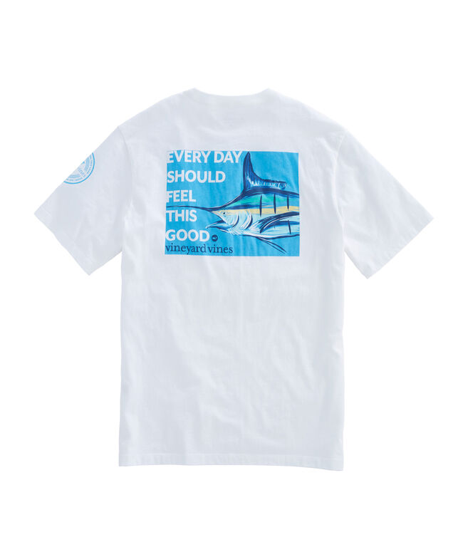 Shop Short-Sleeve Marlin Head Pocket T-Shirt at vineyard vines