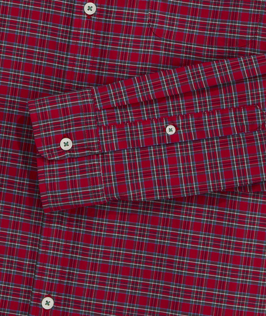 Performance Cotton Tartan Plaid Shirt