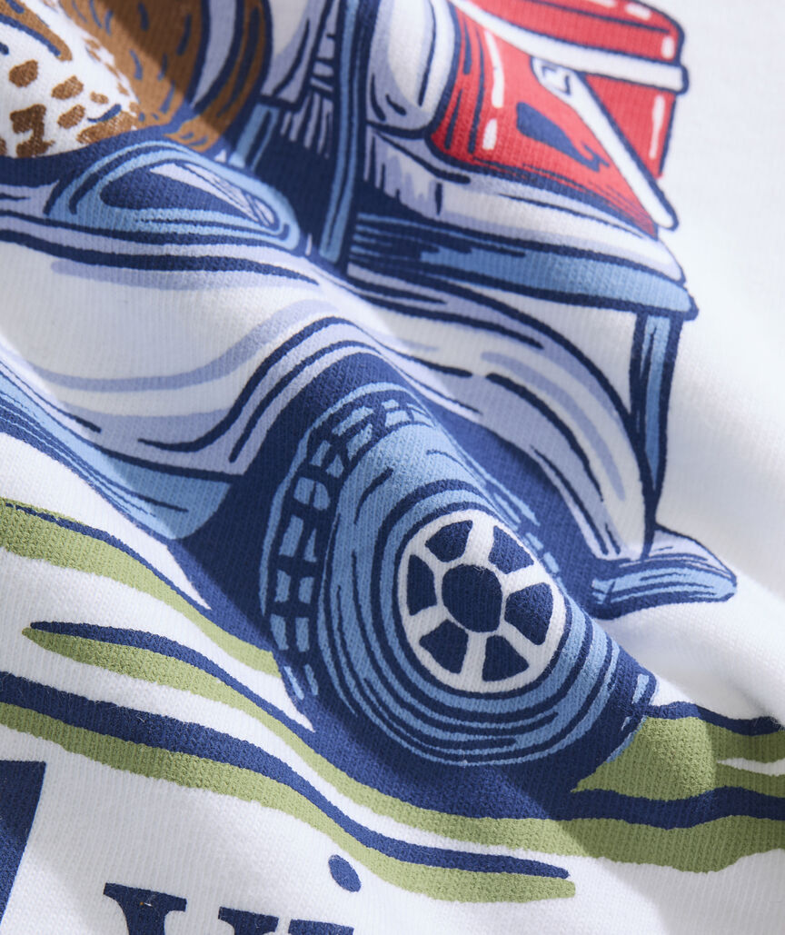 Boys' Pointer Golf Cart Short-Sleeve Pocket Tee