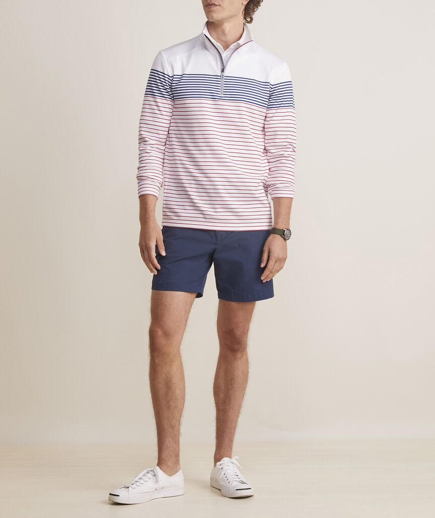Striped Sankaty Quarter-Zip