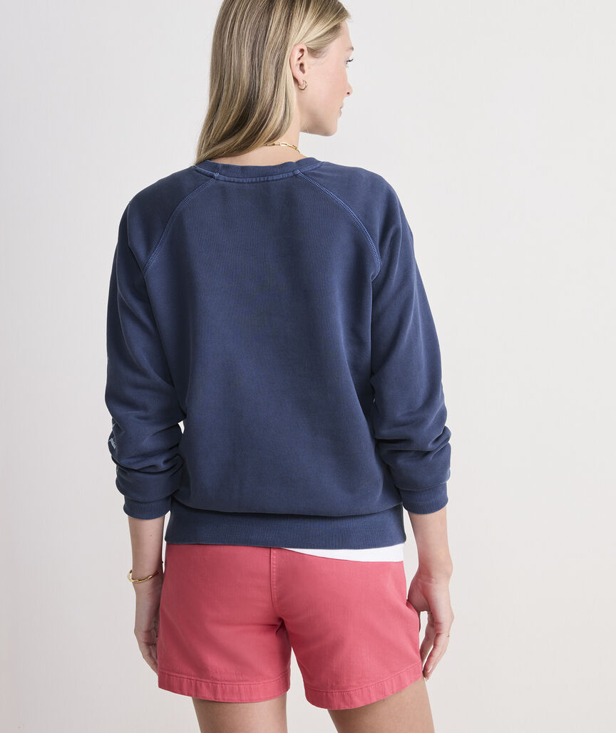 Americana Whale Surf Terry Sweatshirt