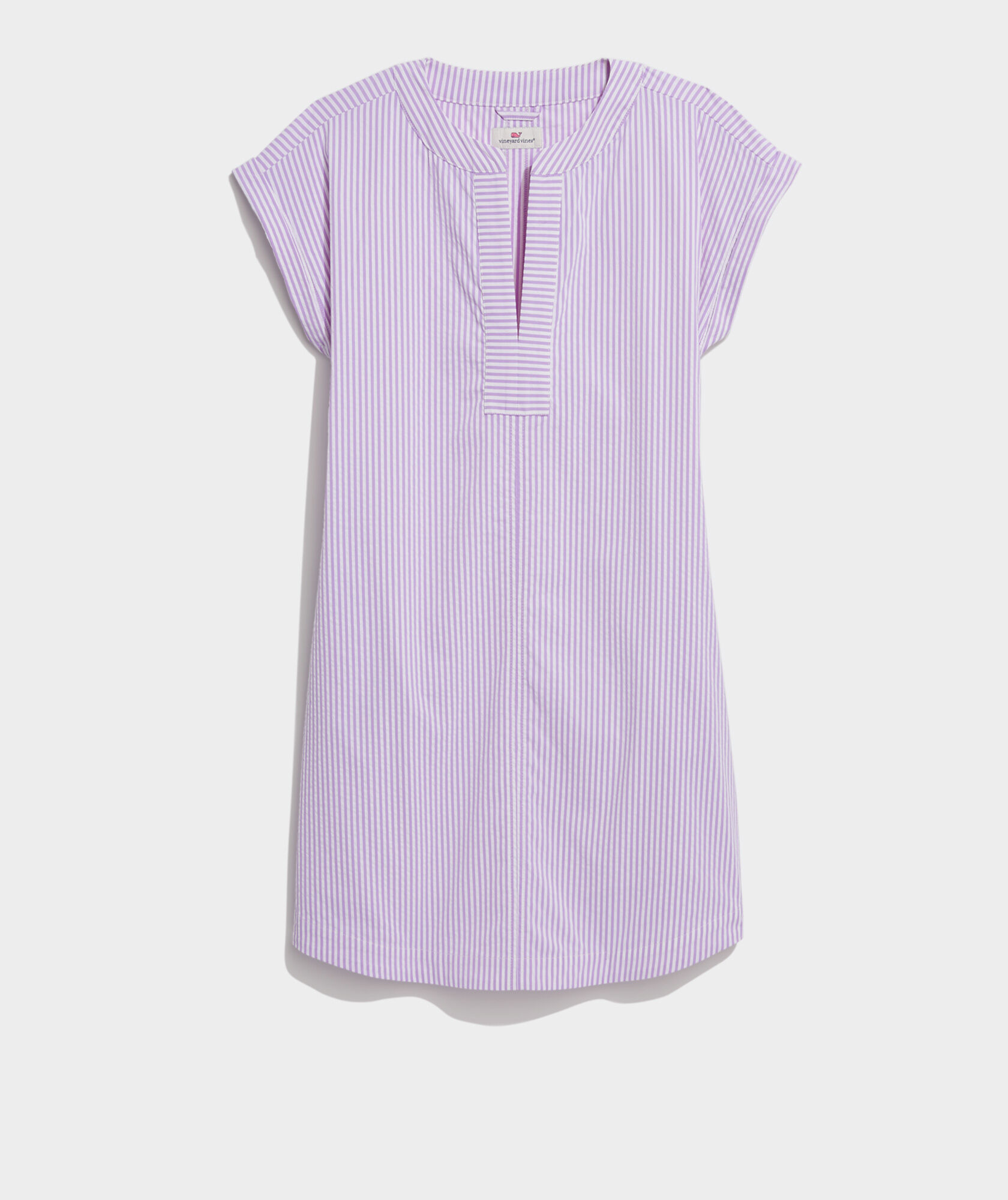 Harbor Seersucker Tunic Dress