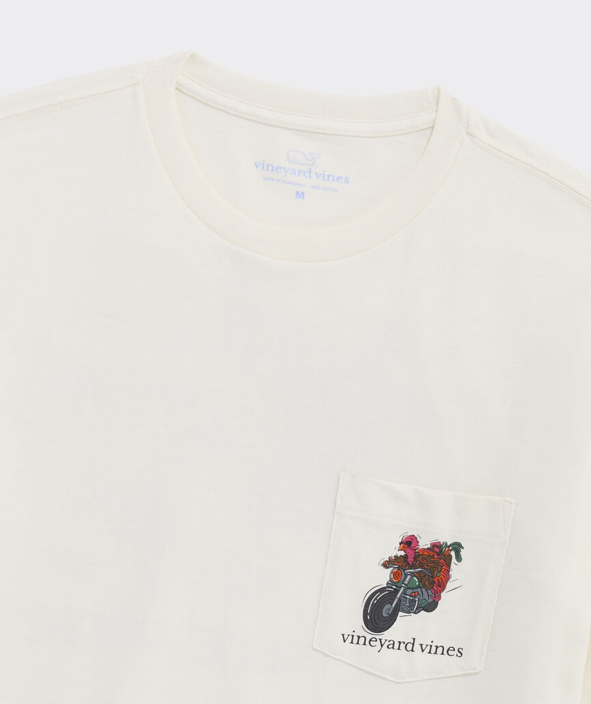 Winging It Long-Sleeve Pocket Tee