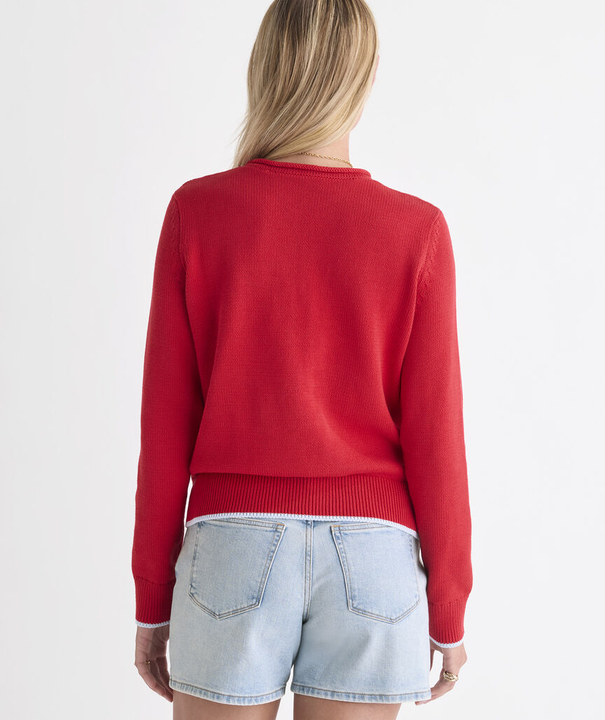 Katie Cotton Lobster Rollneck Sweater
