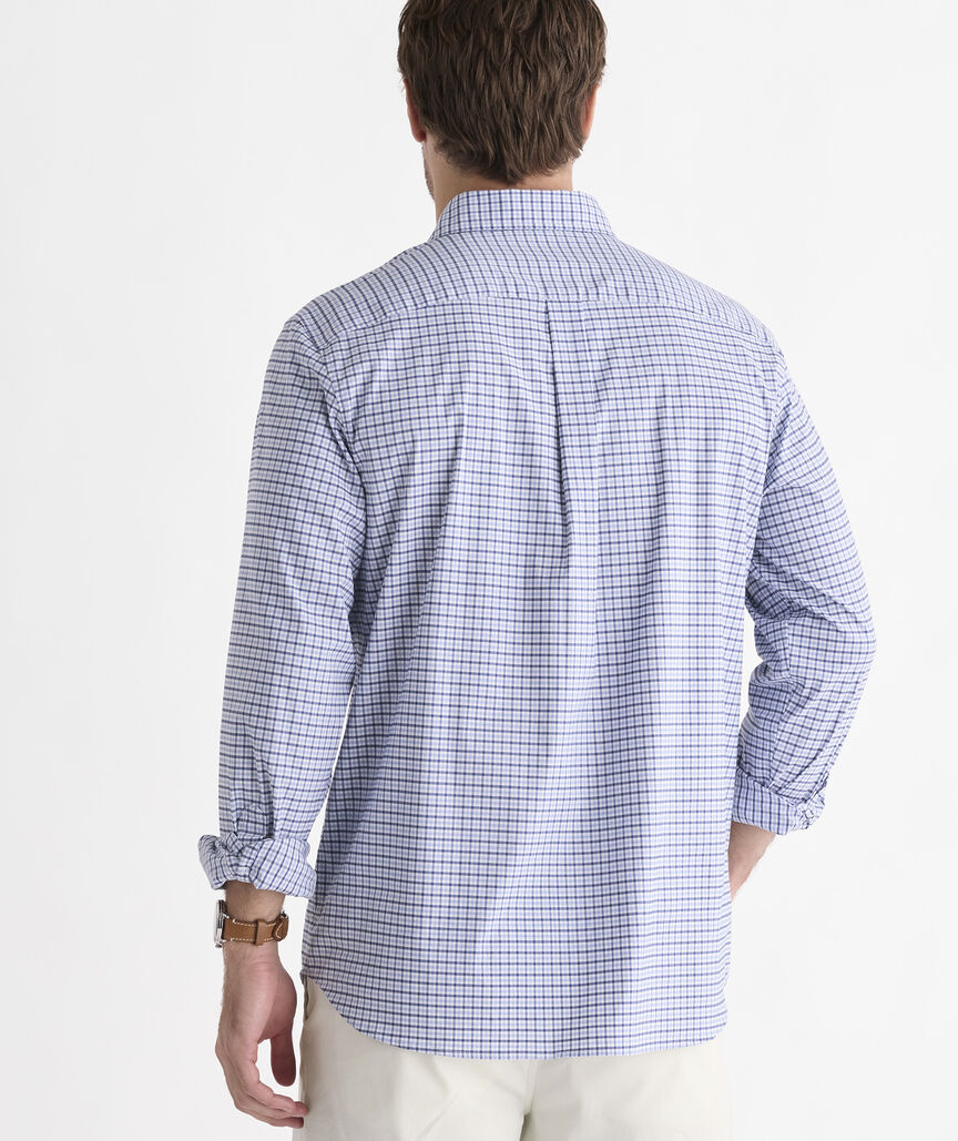 Performance Cotton Tattersall Shirt