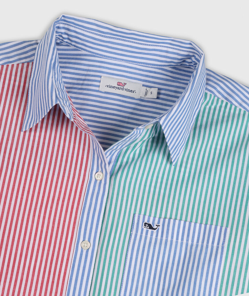 OUTLET Relaxed Poplin Party Button-Down